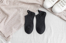 Load image into Gallery viewer, Kawaii Embroidered Expression Women Socks Cotton Harajuku Happy Funny Socks Women Christmas Gifts Ankle 1 Pair Size 35-40
