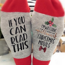Load image into Gallery viewer, ARMKIN 1 Pair Women socks Casual winter Christmas Socks David's deer Socks Cotton Cartoon Keep Warm lady Socks Christmas Gift
