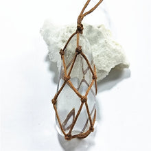 Load image into Gallery viewer, SEDmart 7Chakra Ainbow Natural Stone Copper Wire Pendant Necklace for Women Men Long Chain  Tree of Life Statement Jewelry Gift
