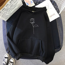 Load image into Gallery viewer, 2020 Fashion Harajuku Winter Hoodie Women Loose Korean Style Sweatshirt Autumn Streetwear Flower Printing Hoodies Pullovers
