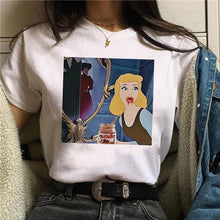 Load image into Gallery viewer, Nutella Kawaii Print T Shirt Women 90s Harajuku Ullzang Fashion T-shirt Graphic Cute Cartoon Tshirt Korean Style Top Tees Female
