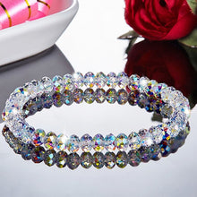 Load image into Gallery viewer, Women's Tennis Bracelet Luxury Exquisite Aurora Square Geometric Polygon Beads Crystal Bracelet Female Charm Accessories Gift
