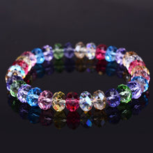 Load image into Gallery viewer, Women's Tennis Bracelet Luxury Exquisite Aurora Square Geometric Polygon Beads Crystal Bracelet Female Charm Accessories Gift

