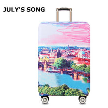 Load image into Gallery viewer, Thicker Travel Luggage Protective Cover Suitcase Case Travel Accessorie Baggag Elastic Luggage Cover Apply to 18-32inch Suitcase
