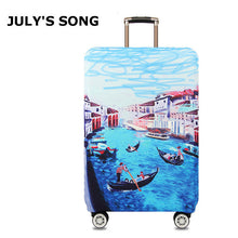 Load image into Gallery viewer, Thicker Travel Luggage Protective Cover Suitcase Case Travel Accessorie Baggag Elastic Luggage Cover Apply to 18-32inch Suitcase
