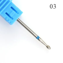 Load image into Gallery viewer, Hot Sell 1pcs Diamond Nail Drill Bits Electric Manicure Machine Drills Accessories Rotary Burr Mills Cutter Nail Remover Tools
