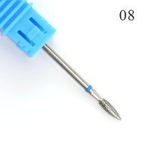 Load image into Gallery viewer, Hot Sell 1pcs Diamond Nail Drill Bits Electric Manicure Machine Drills Accessories Rotary Burr Mills Cutter Nail Remover Tools
