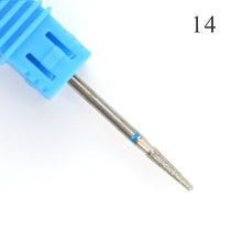 Load image into Gallery viewer, Hot Sell 1pcs Diamond Nail Drill Bits Electric Manicure Machine Drills Accessories Rotary Burr Mills Cutter Nail Remover Tools

