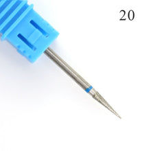 Load image into Gallery viewer, Hot Sell 1pcs Diamond Nail Drill Bits Electric Manicure Machine Drills Accessories Rotary Burr Mills Cutter Nail Remover Tools
