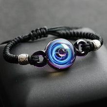 Load image into Gallery viewer, BOEYCJR Hot Universe Planets Glass Bead Bangles &amp; Bracelets Fashion Jewelry Galaxy Solar System Bracelet For Women Christmas
