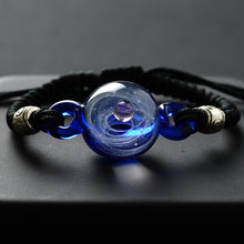 Load image into Gallery viewer, BOEYCJR Hot Universe Planets Glass Bead Bangles &amp; Bracelets Fashion Jewelry Galaxy Solar System Bracelet For Women Christmas

