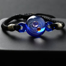 Load image into Gallery viewer, BOEYCJR Hot Universe Planets Glass Bead Bangles &amp; Bracelets Fashion Jewelry Galaxy Solar System Bracelet For Women Christmas
