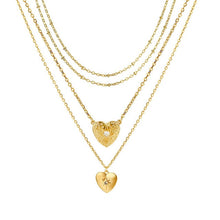 Load image into Gallery viewer, Bohemian Multilayer Pendant Necklace for Women Fashion, Geometric Charm Chain Necklace Wholesale Jewelry
