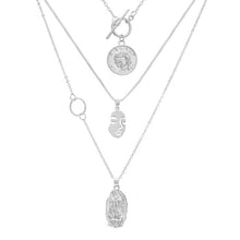 Load image into Gallery viewer, Bohemian Multilayer Pendant Necklace for Women Fashion, Geometric Charm Chain Necklace Wholesale Jewelry
