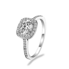 Load image into Gallery viewer, KISS WIFE Classic Engagement Ring 6 Claws Design AAA White Cubic Zircon Female Women Wedding Band CZ Rings Jewelry
