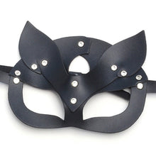 Load image into Gallery viewer, Women Sexy Mask Half Eyes Cosplay Face Cat Leather Mask Cosplay  Mask Masquerade Ball Carnival Fancy masks*
