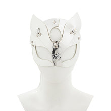 Load image into Gallery viewer, Women Sexy Mask Half Eyes Cosplay Face Cat Leather Mask Cosplay  Mask Masquerade Ball Carnival Fancy masks*
