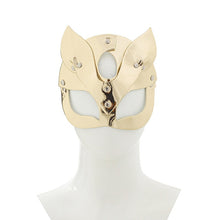 Load image into Gallery viewer, Women Sexy Mask Half Eyes Cosplay Face Cat Leather Mask Cosplay  Mask Masquerade Ball Carnival Fancy masks*
