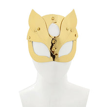 Load image into Gallery viewer, Women Sexy Mask Half Eyes Cosplay Face Cat Leather Mask Cosplay  Mask Masquerade Ball Carnival Fancy masks*
