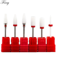 Load image into Gallery viewer, Cutter For Manicure Ceramic Nail Drill Bits Manicure Machine Accessories Rotary Electric Nail Files Manicure Nail Art Tool Feecy

