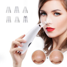 Load image into Gallery viewer, Facial Cleaner Nose Blackhead Remover Deep Pore Acne Pimple Removal Vacuum Suction Diamond T Zone Beauty Tool Face Household SPA
