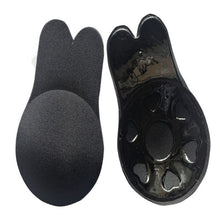 Load image into Gallery viewer, 2Pcs/Pair Women Invisible Bra Lifting Cute Rabbit Ear Chest Stickers Breathable Bio-Silicone Nipple Cover Anti-Sagging Chest Pad
