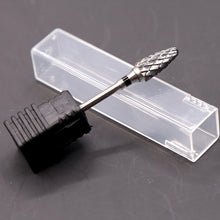 Load image into Gallery viewer, Tungsten Carbide Milling Cutter Burrs Nail Drill Bits Machine Nail Cutter Nail File Manicure For Machine Nail Art Accessories
