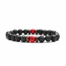 Load image into Gallery viewer, 18 Style Natural Stone Bead Bracelet Rock Hip-Hop Rock Street Culture Colorful Stone Man Bracelet Fashion Trendy Men Jewelry
