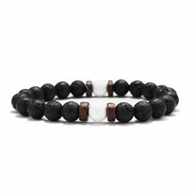 Load image into Gallery viewer, 18 Style Natural Stone Bead Bracelet Rock Hip-Hop Rock Street Culture Colorful Stone Man Bracelet Fashion Trendy Men Jewelry
