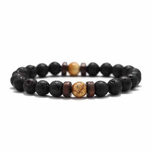 Load image into Gallery viewer, 18 Style Natural Stone Bead Bracelet Rock Hip-Hop Rock Street Culture Colorful Stone Man Bracelet Fashion Trendy Men Jewelry
