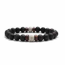 Load image into Gallery viewer, 18 Style Natural Stone Bead Bracelet Rock Hip-Hop Rock Street Culture Colorful Stone Man Bracelet Fashion Trendy Men Jewelry
