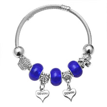Load image into Gallery viewer, ZOSHI Pink Crystal Charm Silver Bracelets &amp; Bangles for Women With Aliexpress Murano Beads Silver Bracelet Femme Jewelry
