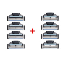Load image into Gallery viewer, 8pcs/lot 3 Layer Razor Blades for Mache 3 Men Gile Shaver Blades Proglide Shaving Blades Refill Cartridge Gillete lame de rasoir
