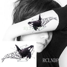 Load image into Gallery viewer, Waterproof Temporary Tattoo Stickers Moon Hill forest star Fake Tatto Flash Tatoo Tatouage Body Art Hand Foot for Girl Women Men
