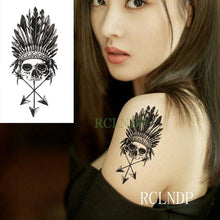 Load image into Gallery viewer, Waterproof Temporary Tattoo Stickers Moon Hill forest star Fake Tatto Flash Tatoo Tatouage Body Art Hand Foot for Girl Women Men
