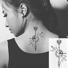 Load image into Gallery viewer, Waterproof Temporary Tattoo Stickers Moon Hill forest star Fake Tatto Flash Tatoo Tatouage Body Art Hand Foot for Girl Women Men
