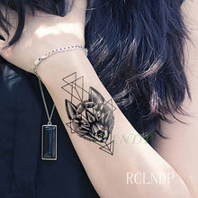 Load image into Gallery viewer, Waterproof Temporary Tattoo Stickers Moon Hill forest star Fake Tatto Flash Tatoo Tatouage Body Art Hand Foot for Girl Women Men
