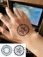 Load image into Gallery viewer, Waterproof Temporary Tattoo Stickers Moon Hill forest star Fake Tatto Flash Tatoo Tatouage Body Art Hand Foot for Girl Women Men
