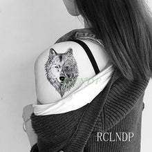 Load image into Gallery viewer, Waterproof Temporary Tattoo Stickers Moon Hill forest star Fake Tatto Flash Tatoo Tatouage Body Art Hand Foot for Girl Women Men
