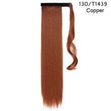 Load image into Gallery viewer, s-noilite 23" Long Curly Clip In Hair Tail False Hair Ponytail Hairpiece With Hairpins Synthetic Hair Pony Tail Hair Extension
