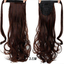 Load image into Gallery viewer, MUMUPI Women Fashion Thick Hair Wrap Around Ponytail 1Pc Clip In PonyTail Straight Extension Headwear
