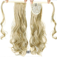 Load image into Gallery viewer, MUMUPI Women Fashion Thick Hair Wrap Around Ponytail 1Pc Clip In PonyTail Straight Extension Headwear

