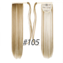 Load image into Gallery viewer, MUMUPI Women Fashion Thick Hair Wrap Around Ponytail 1Pc Clip In PonyTail Straight Extension Headwear

