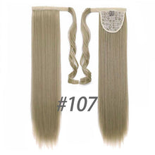 Load image into Gallery viewer, MUMUPI Women Fashion Thick Hair Wrap Around Ponytail 1Pc Clip In PonyTail Straight Extension Headwear
