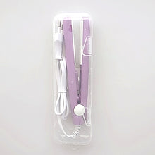 Load image into Gallery viewer, New Mini Hair Straightener Curling hair clipper Hair Crimper Curling Iron curly hair iron Hair Straightener Brush  Flat Iron

