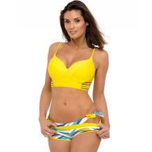 Load image into Gallery viewer, 2020 Sexy Bikini Set Three Piece Swimsuit Women Push Up Swimwear Brazilian Bathing Suit Beachwear Swimming Suit For Women Bikini
