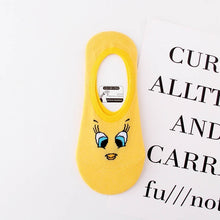 Load image into Gallery viewer, Cute Cartoon Women Causal Cotton Socks Looney Tunes Comfortable Tweety Bunny Wolf Invisible Men Socks No Show Socks Dropshipping
