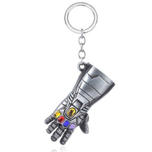 Load image into Gallery viewer, RJ The Avengers 4 Thor Hammer Metal Keychains The Dark World Weapon Iron Man Keyring For Women Movie Fans Jewelry Accessories
