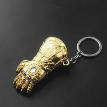 Load image into Gallery viewer, RJ The Avengers 4 Thor Hammer Metal Keychains The Dark World Weapon Iron Man Keyring For Women Movie Fans Jewelry Accessories
