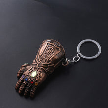 Load image into Gallery viewer, RJ The Avengers 4 Thor Hammer Metal Keychains The Dark World Weapon Iron Man Keyring For Women Movie Fans Jewelry Accessories
